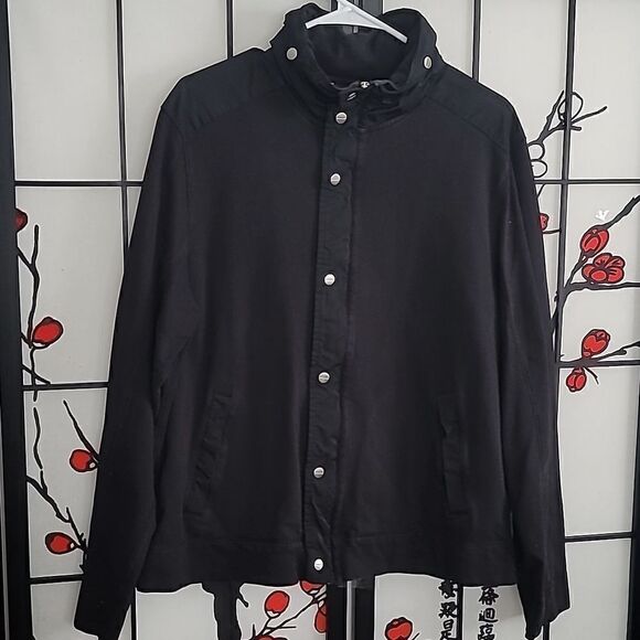 Micheal Kors Light Button up Jacket with Hood - Picture 1 of 13